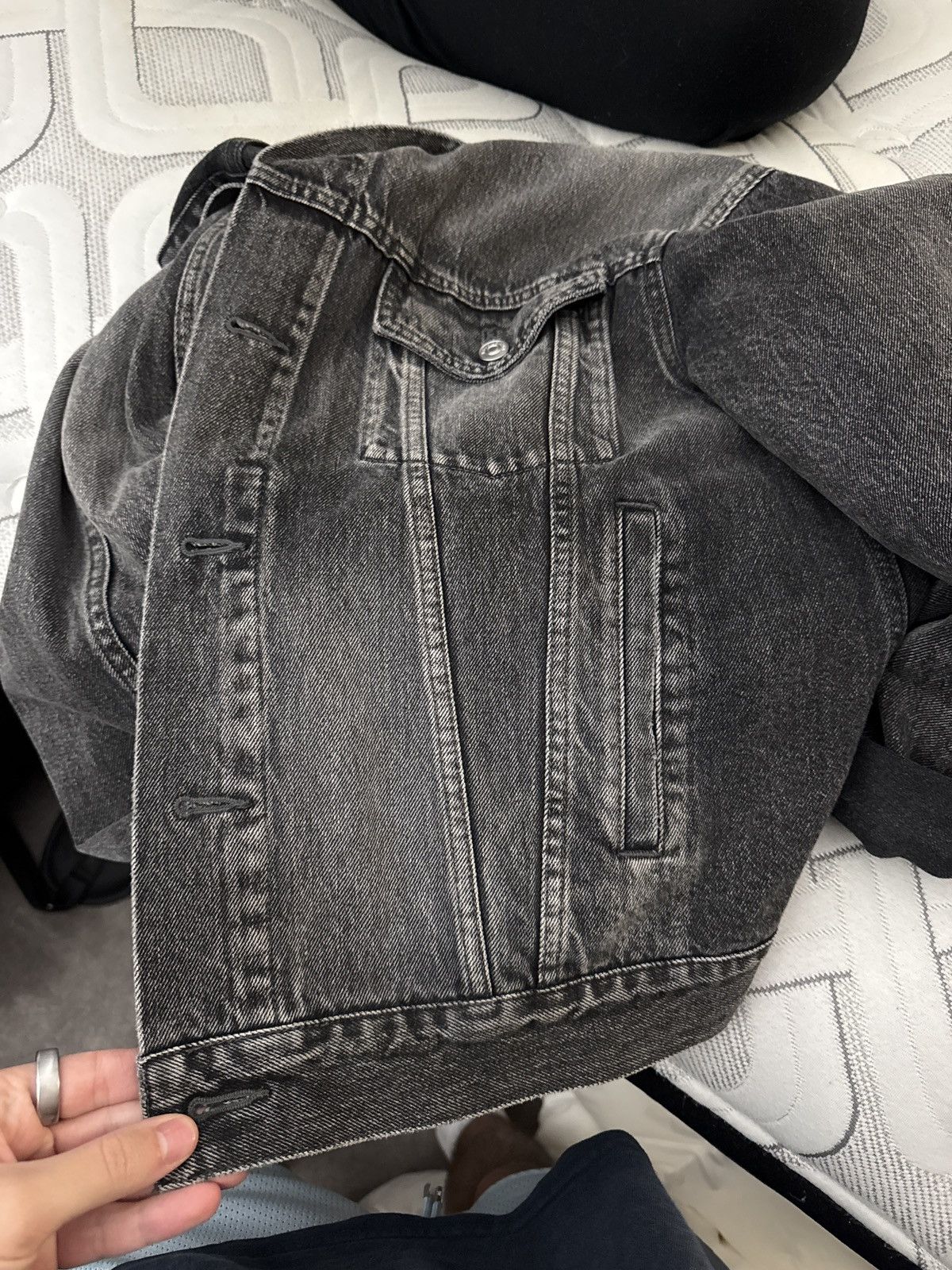 Balenciaga Black Balenciaga Denim with Red Logo Size US M / EU 48-50 / 2 - 2 Thumbnail