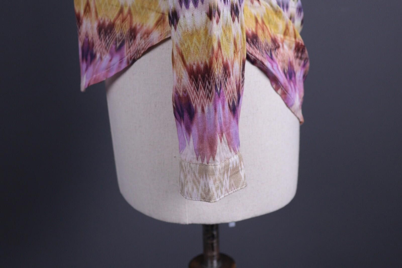 Heliot Emil Emily Van Den Bergh Multicolor Aztec Blouse Shirt Size 36 Size M / US 6-8 / IT 42-44 - 7 Thumbnail