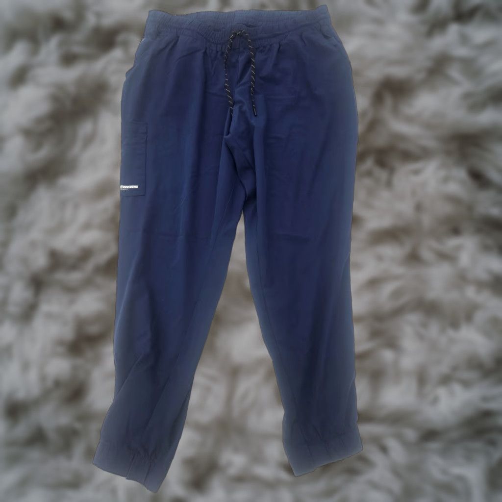 SKECHERS Skechers By Barco Scrub Pants Womens 2XL Blue Cargo Pocket Medical Caregiver Size 40" / US 18 - 1 Thumbnail