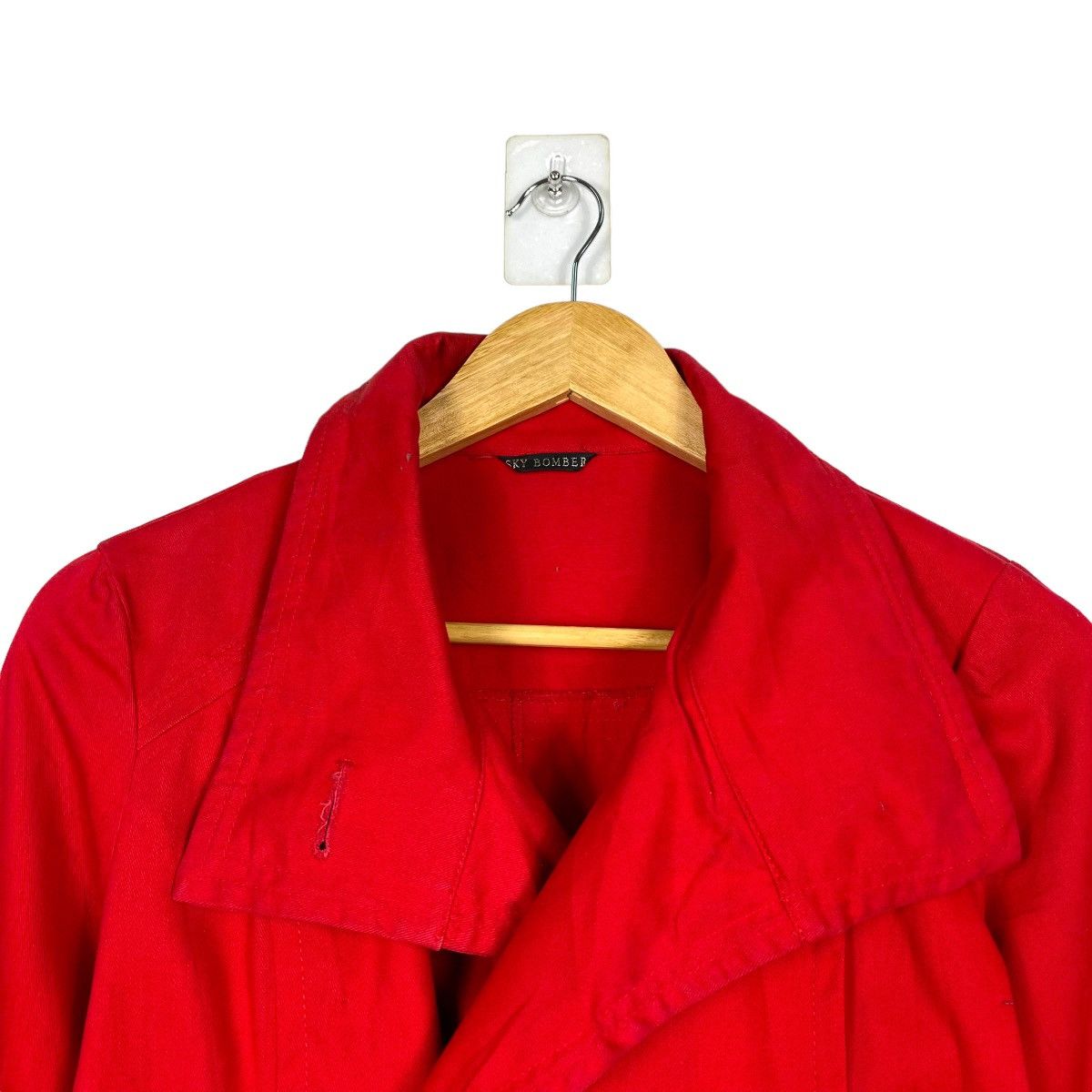 Japanese Brand Sky Bomber Double Breasted Jacket Size S / US 4 / IT 40 - 5 Thumbnail