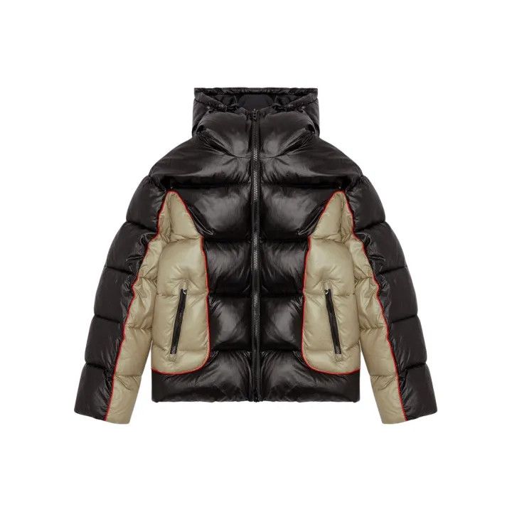 Diesel Diesel Color Block Hooded Cotton Jacket 0079 Size US L / EU 52-54 / 3 - 1 Thumbnail