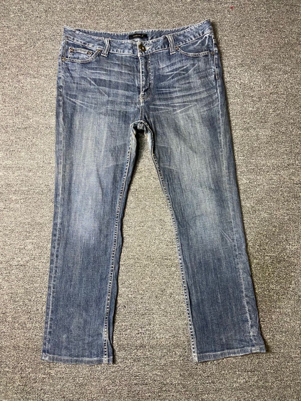 Japanese Brand × Vintage THEORIA Japanese Brand Distressed Denim Jeans (132) Size US 36 / EU 52 - 1 Thumbnail