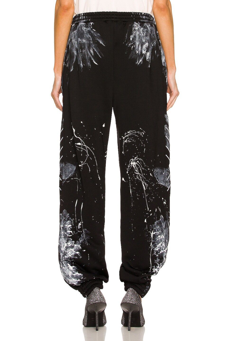 Balenciaga o1y0625 Jogger in Black/White Size 27" / US 4 / IT 40 - 3 Thumbnail