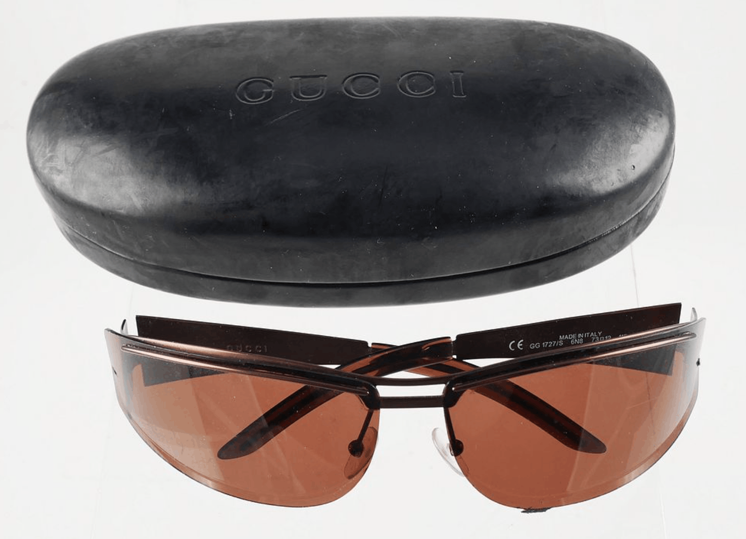 Gucci × Tom Ford × Vintage Gucci Sunglasses Logo Shield Mask Pop Vintage Size ONE SIZE - 2 Thumbnail