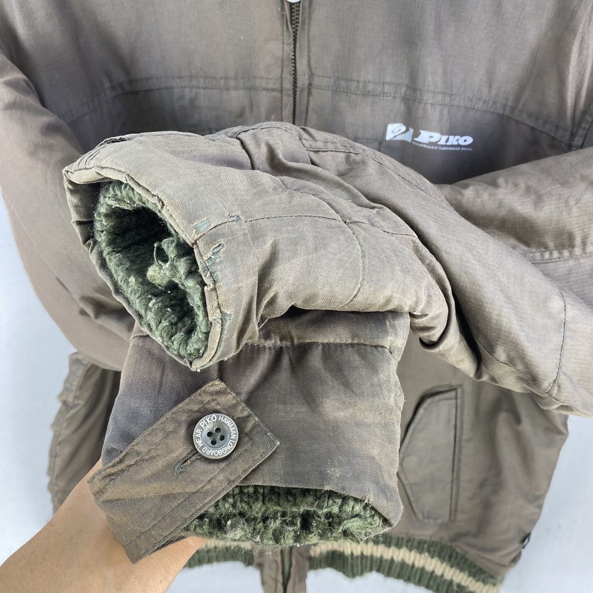 Vintage Vintage 00’s Piko Hooded Jacket With a Faux Fur Trim Size US L / EU 52-54 / 3 - 7 Thumbnail