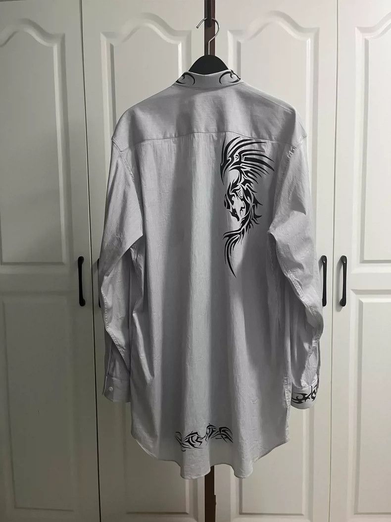 Vetements Vetements 18fw Dragon Pattern Shirt Size US XL / EU 56 / 4 - 2 Thumbnail