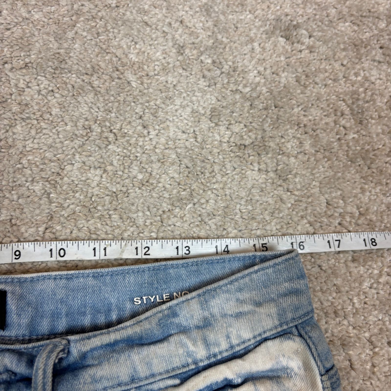 Purple Brand Purple Brand P020 Light Faded Bleached Out Splatter Jorts 31 Size US 31 - 6 Thumbnail