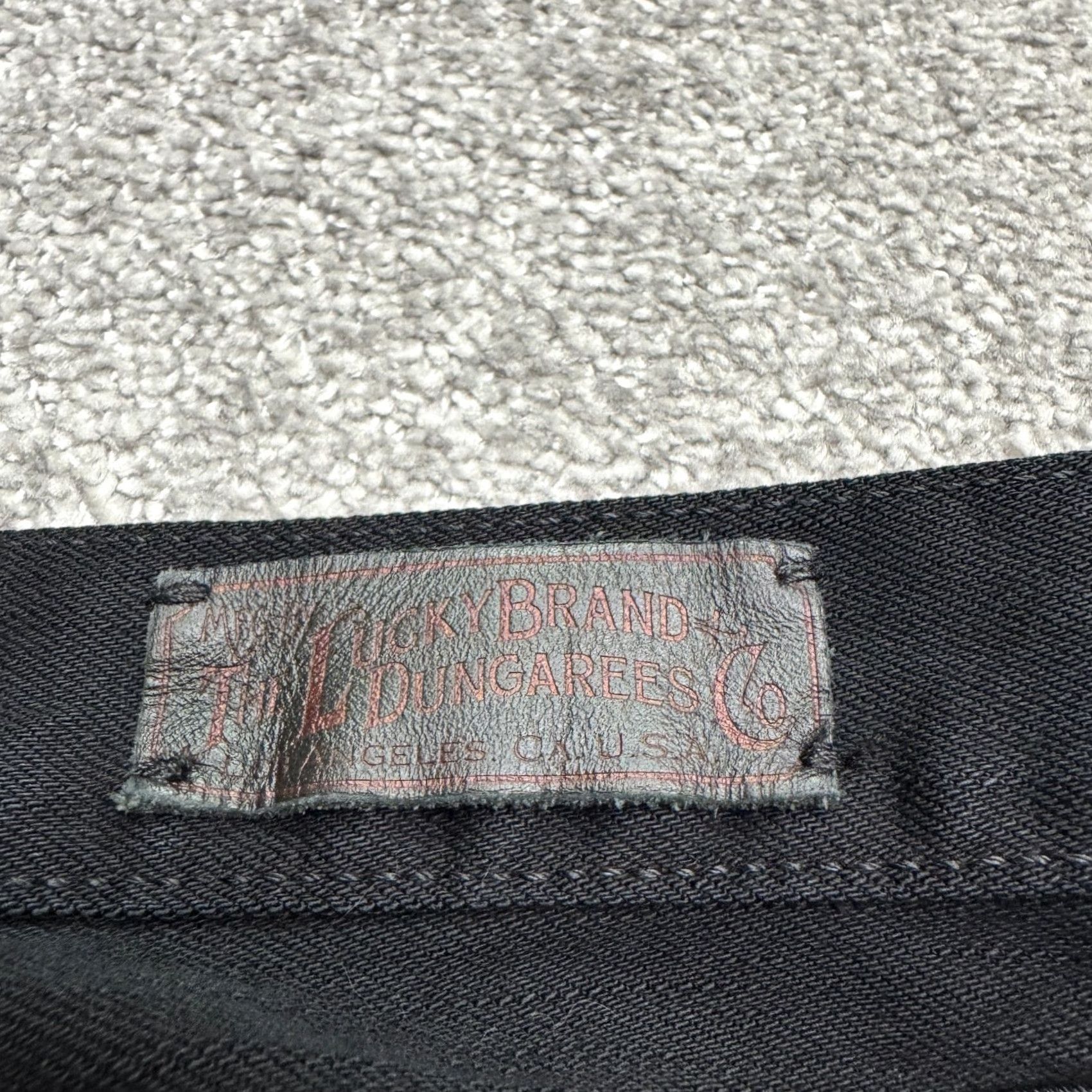 Lucky Brand Lucky Brand Sundown Bootcut Denim Jeans Women 32x31 Black Mid Rise Cotton Casual Jeans Womens Black 90s City Streetwear Boots? Size 24" / US 00 / IT 34 - 7 Thumbnail