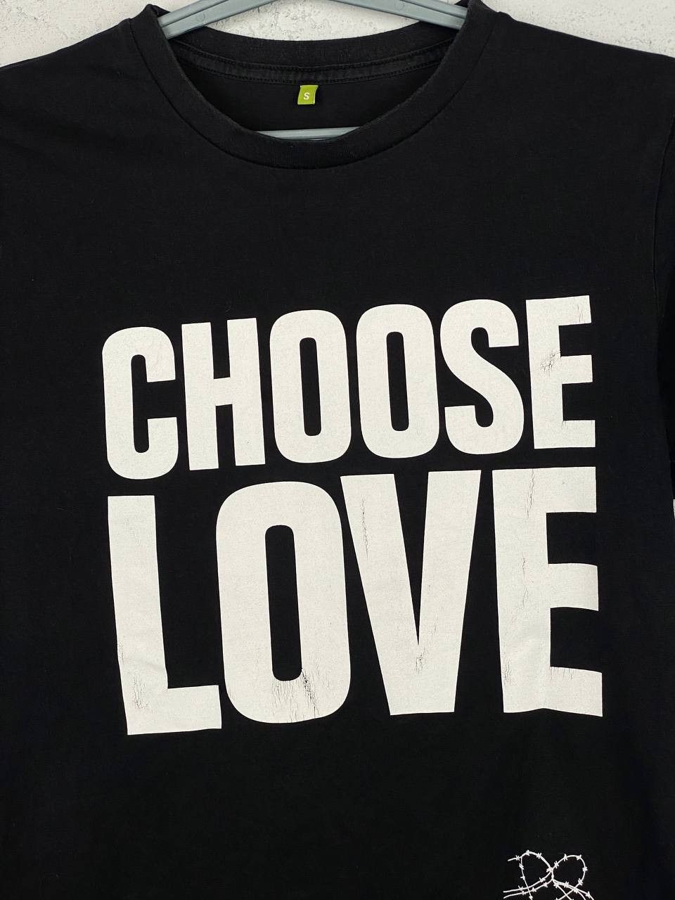 Japanese Brand × Katharine Hamnett London × Vintage Vintage Katharine Hamnett London Choose Love Shirt Size US S / EU 44-46 / 1 - 3 Thumbnail