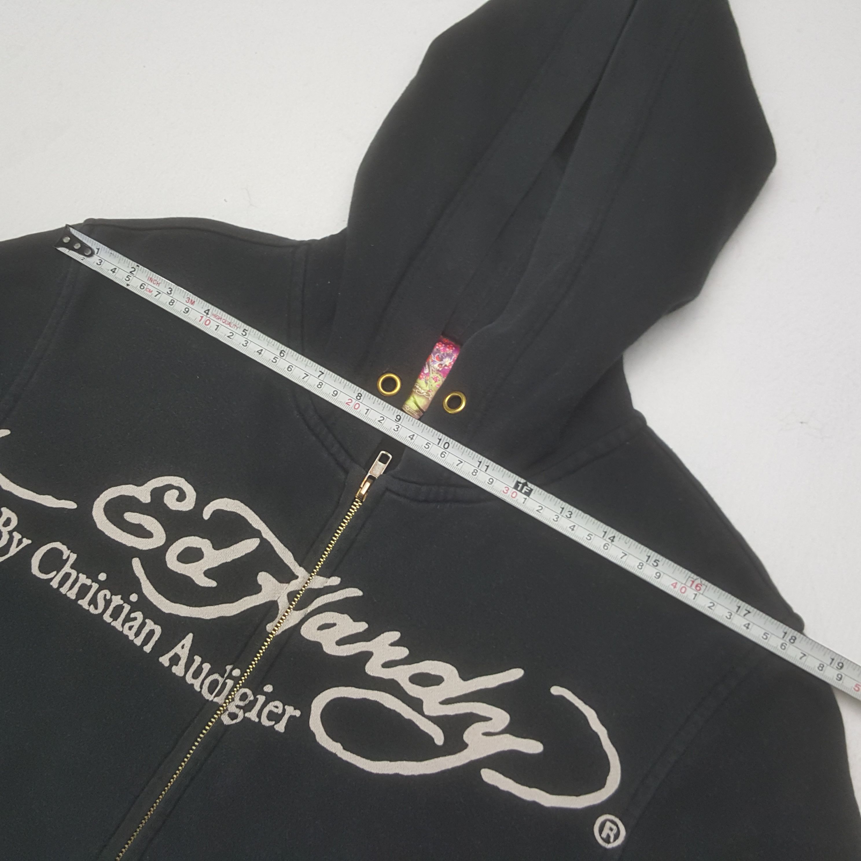 Christian Audigier × Ed Hardy × Vintage Vintage Ed Hardy by Christmas Audigier Zipper Hoodies Size US S / EU 44-46 / 1 - 6 Thumbnail