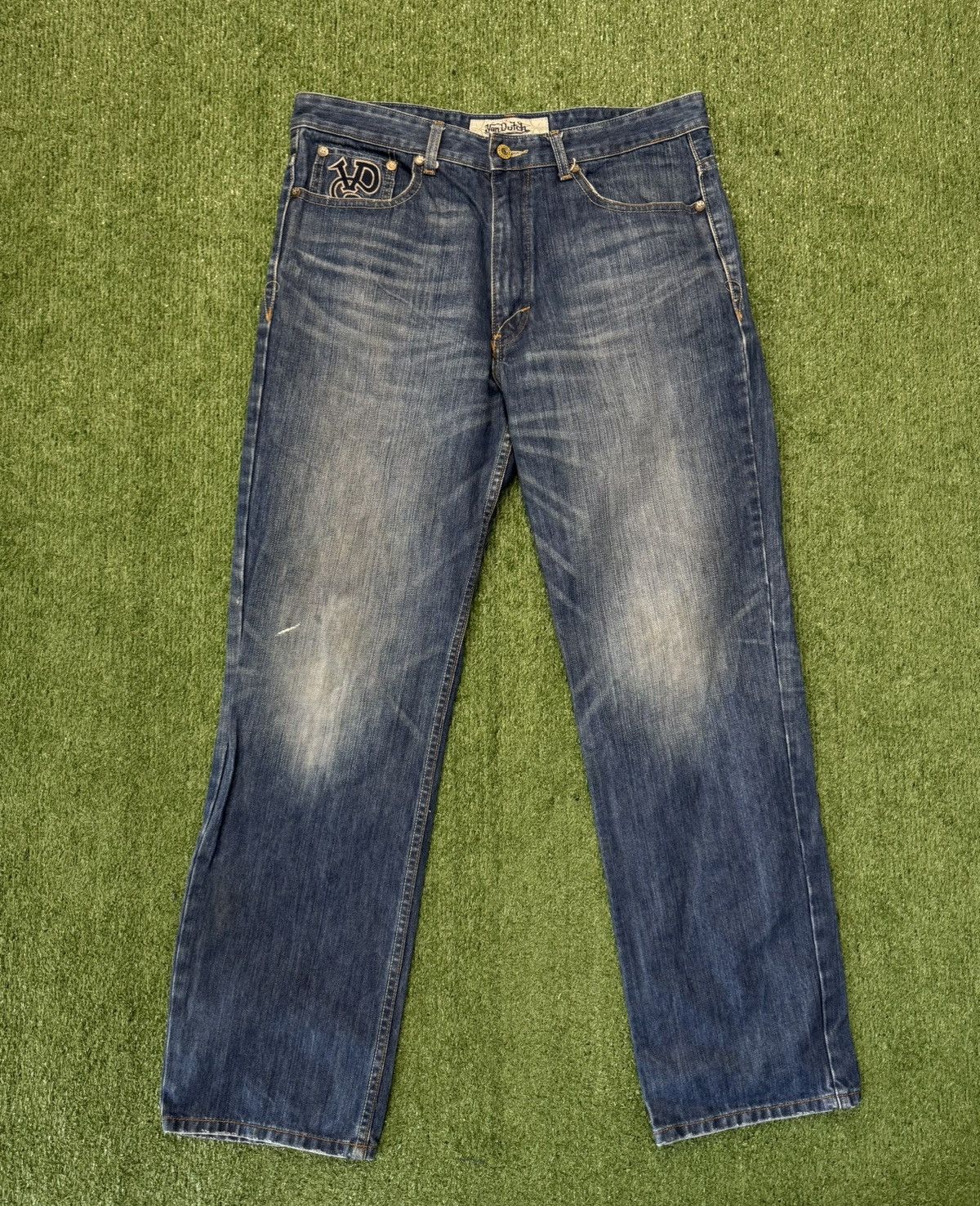 Von Dutch Von Dutch Denim Jeans Vintage Made in USA 90s Size US 36 / EU 52 - 2 Thumbnail
