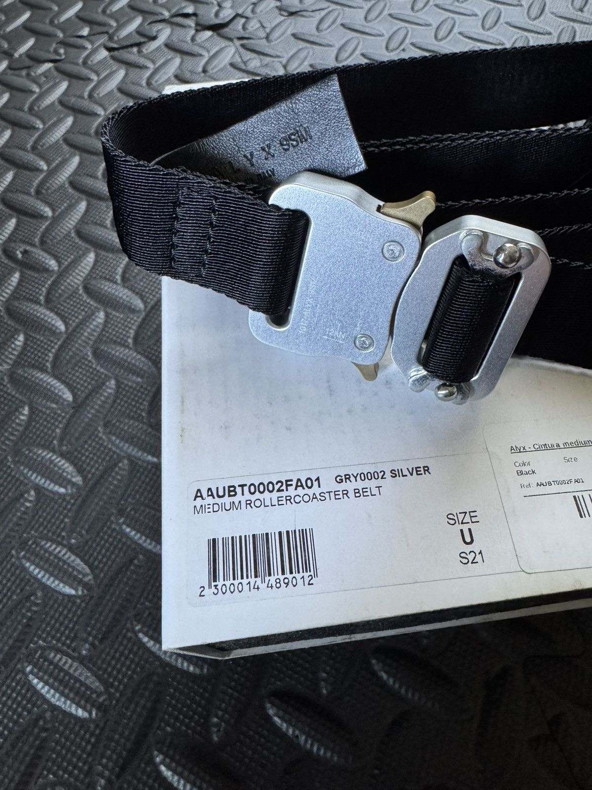 1017 ALYX 9SM ALYX Rollercoaster Belt medium Size ONE SIZE - 6 Thumbnail