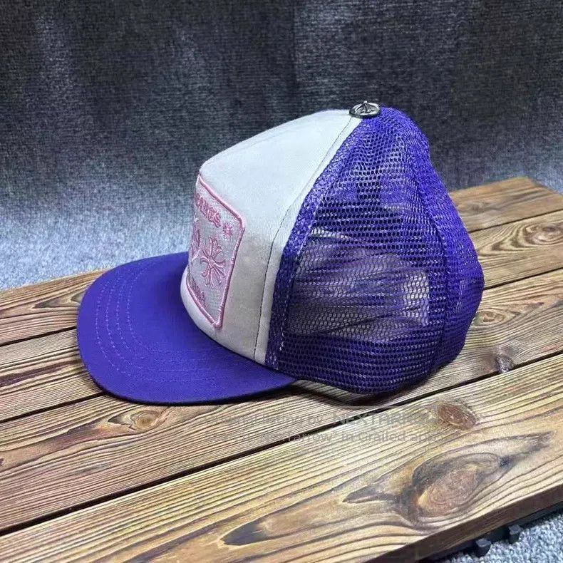 Chrome Hearts CHROME HEARTS Size OS Pink purple white CH letter baseball Size ONE SIZE - 2 Thumbnail