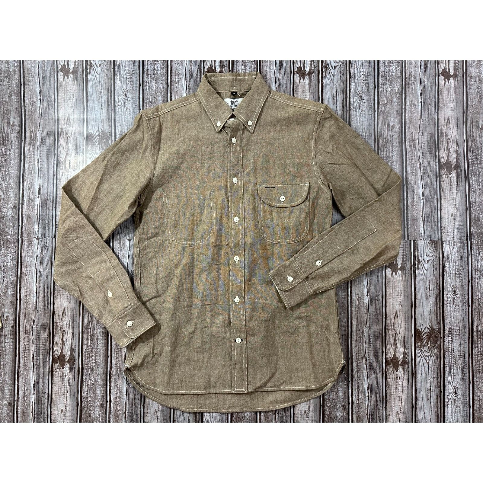Rogue Territory Rogue Territory RGT Shirt Button Up Pocket color Brown SZ Sm Size US S / EU 44-46 / 1 - 1 Thumbnail