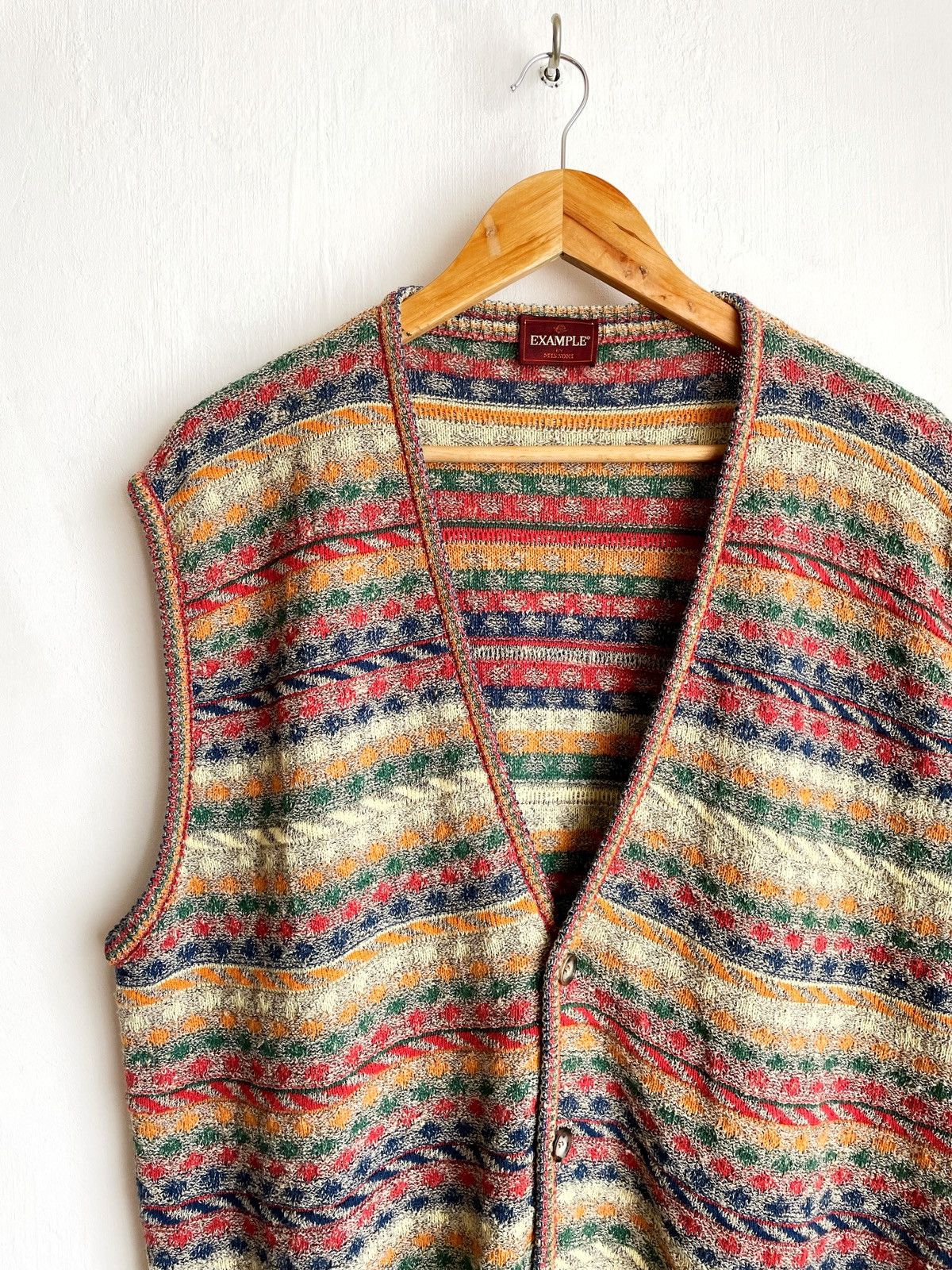 Missoni Sample 1 of 1 Missoni Men Knited Vest Cardigan Size XL Size US XL / EU 56 / 4 - 2 Thumbnail