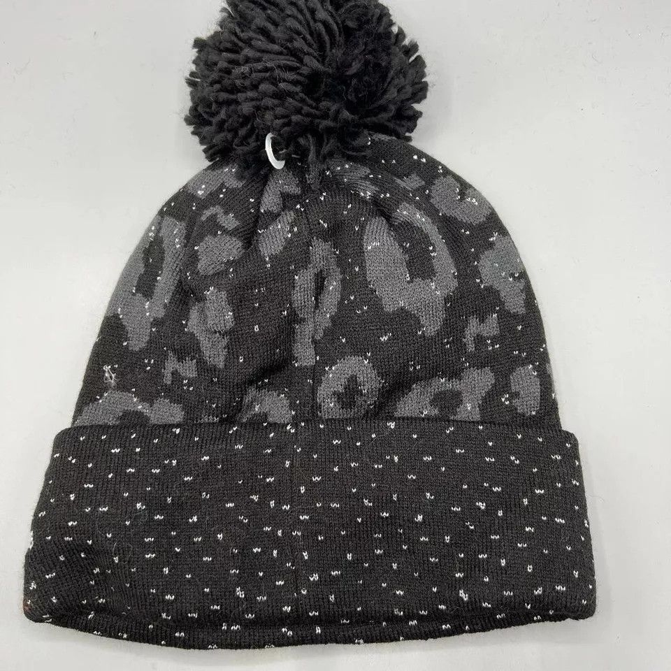 Adidas Mississippi State Bulldogs Hat Men Cuffed Beanie Pom Pom Cap Size ONE SIZE - 2 Thumbnail