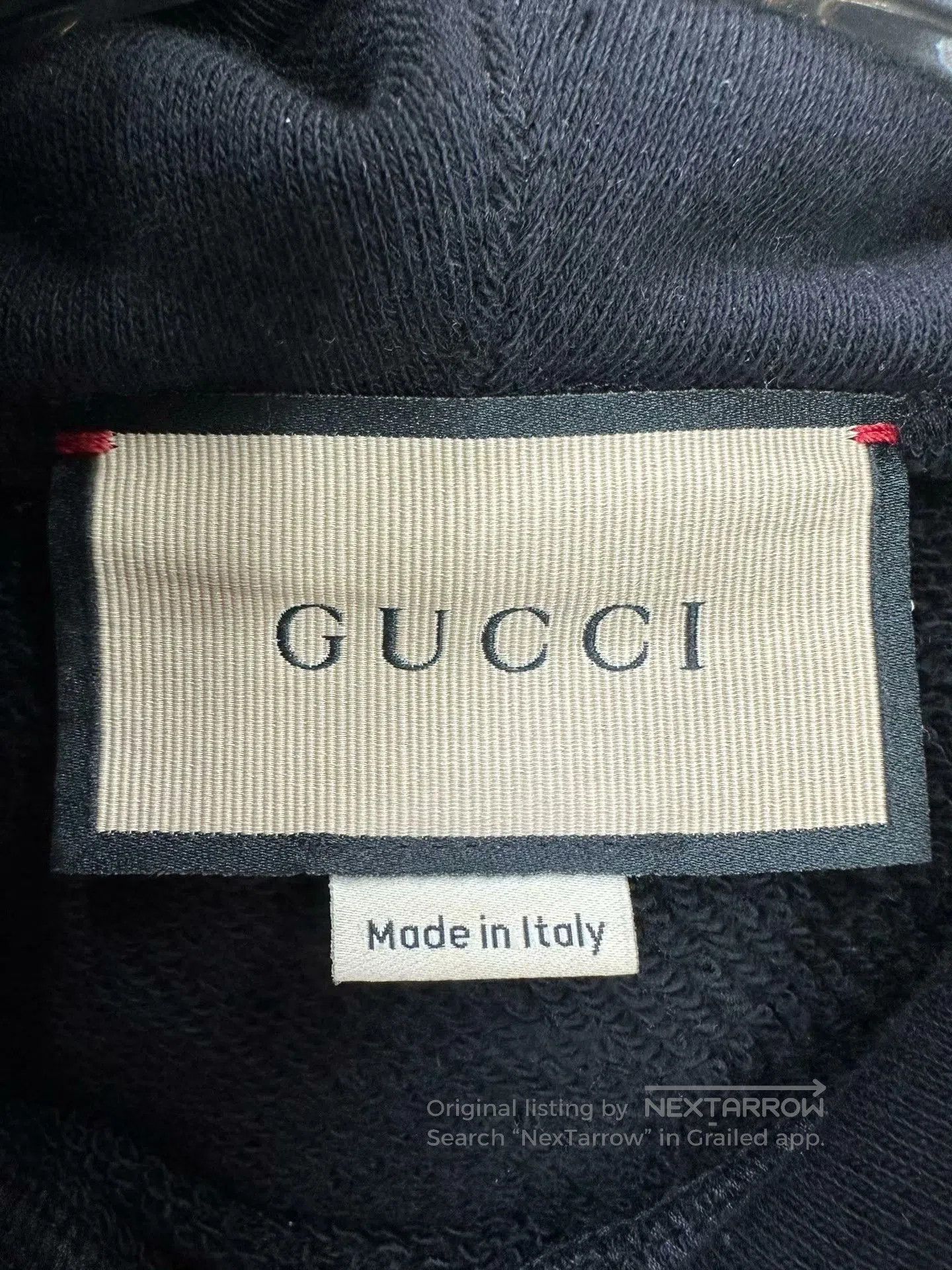 Gucci Gucci Black Sequined Logo Hoodie. Size XS / US 0-2 / IT 36-38 - 3 Thumbnail