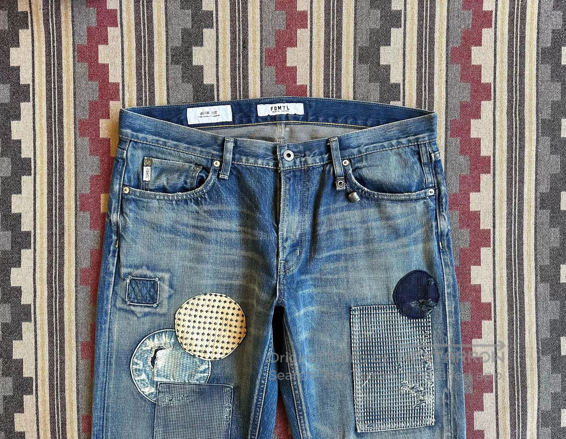 FDMTL fdmtl slim fit selvage denim jeans. Size US 34 / EU 50 - 4 Thumbnail