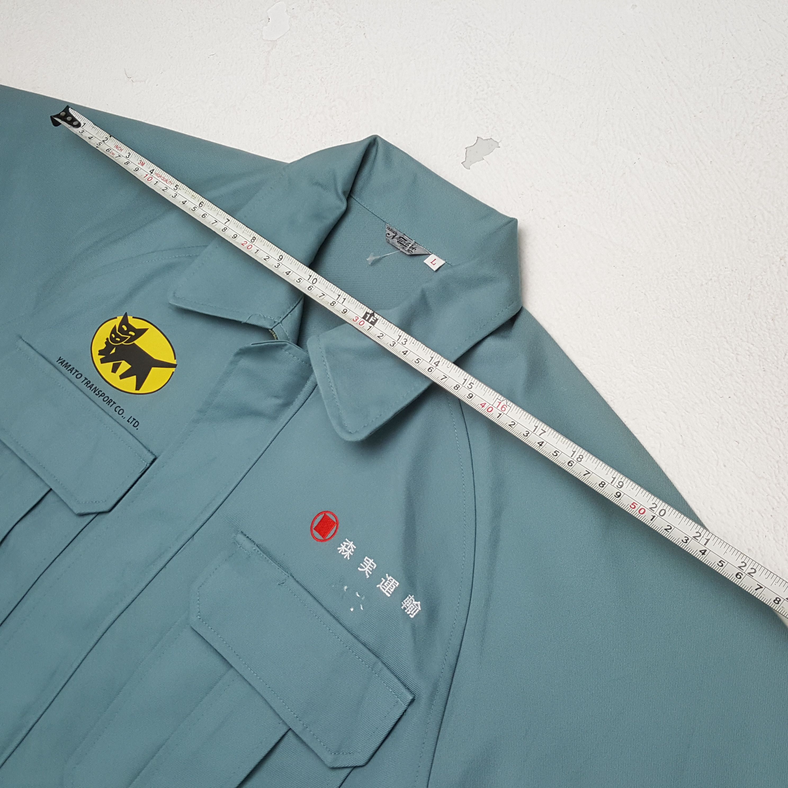 Japanese Brand × Vintage Vintage YAMATO TRANSPORT Japanese Racing Custom Jacket Size US M / EU 48-50 / 2 - 5 Thumbnail