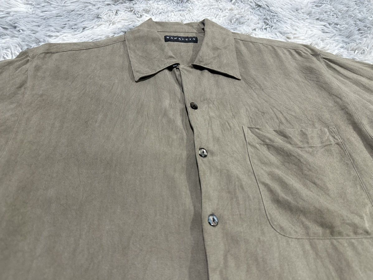 Baracuta 🔥Vintage Baracuta Silk Shirt Short Sleeve Size US M / EU 48-50 / 2 - 2 Thumbnail