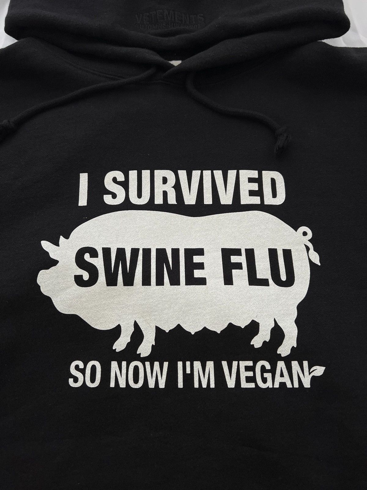 Vetements Vetements Swine Flu Hoodie Size US M / EU 48-50 / 2 - 3 Thumbnail