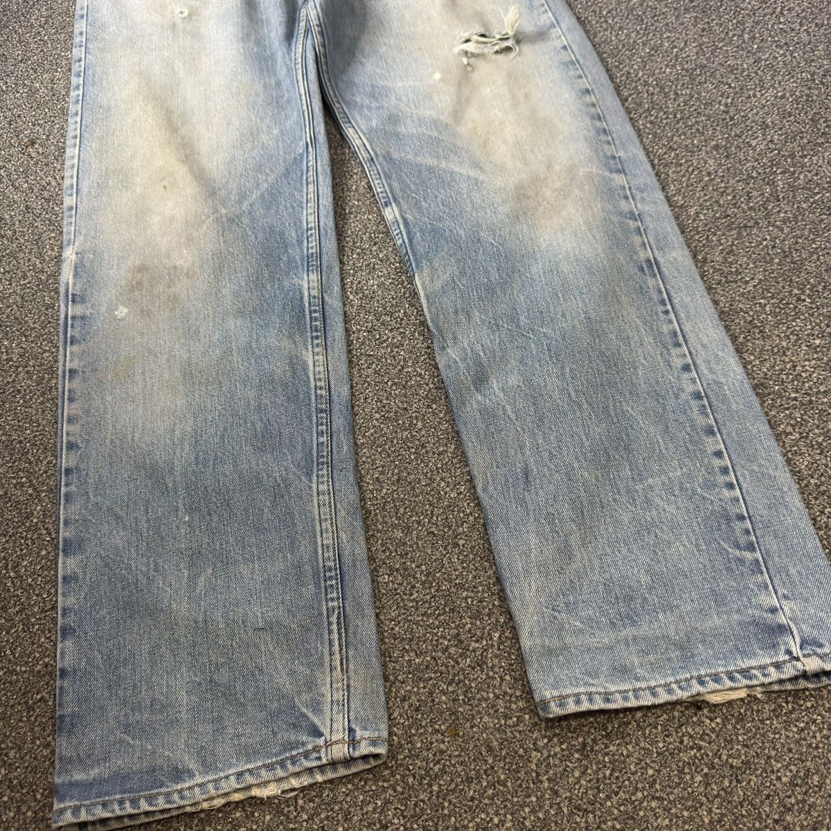 Levi's Vintage Clothing 🔥 Vintage 80s Levis 505 Orange Tab Denim W38 Made in Usa Size US 38 / EU 54 - 5 Thumbnail