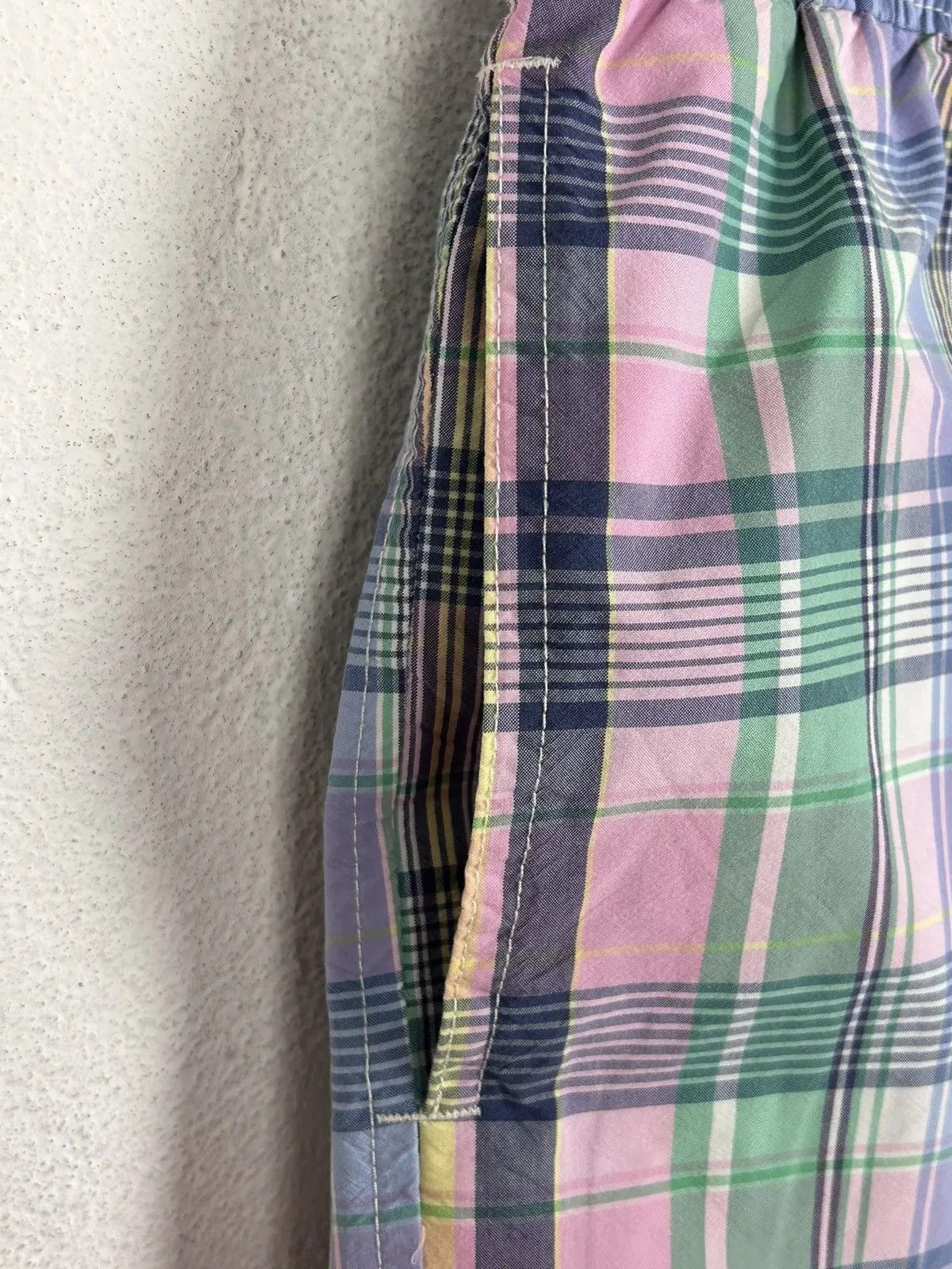 Polo Ralph Lauren Vintage Polo By Ralph Lauren Swimwear Checkered Shorts Size US 30 / EU 46 - 4 Thumbnail