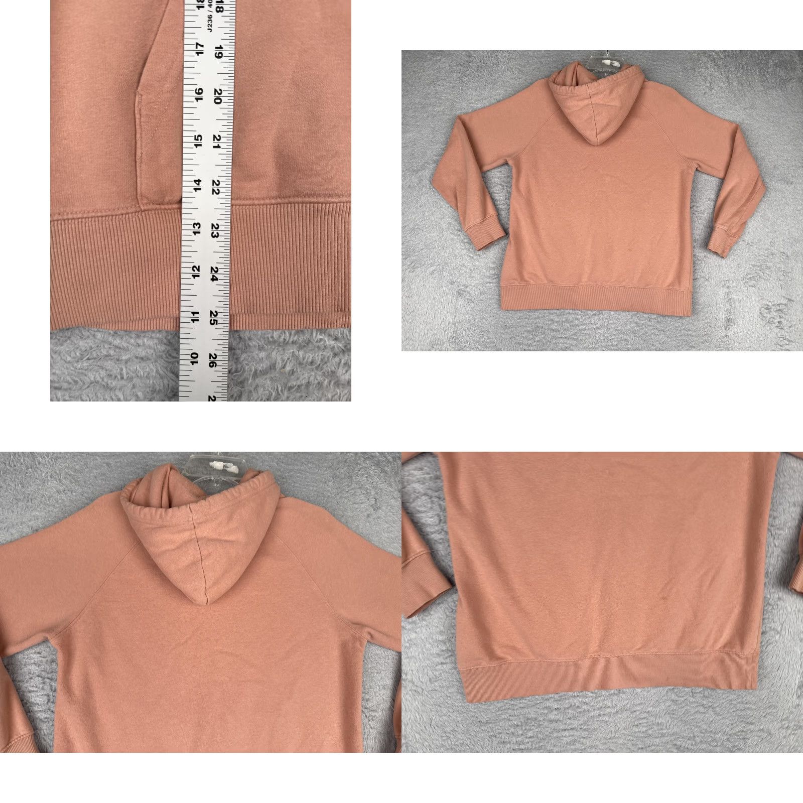 The North Face The North Face Hoodie Womens M Pink Pullover Kangaroo Fleece Sweatshirt Size M / US 6-8 / IT 42-44 - 9 Thumbnail