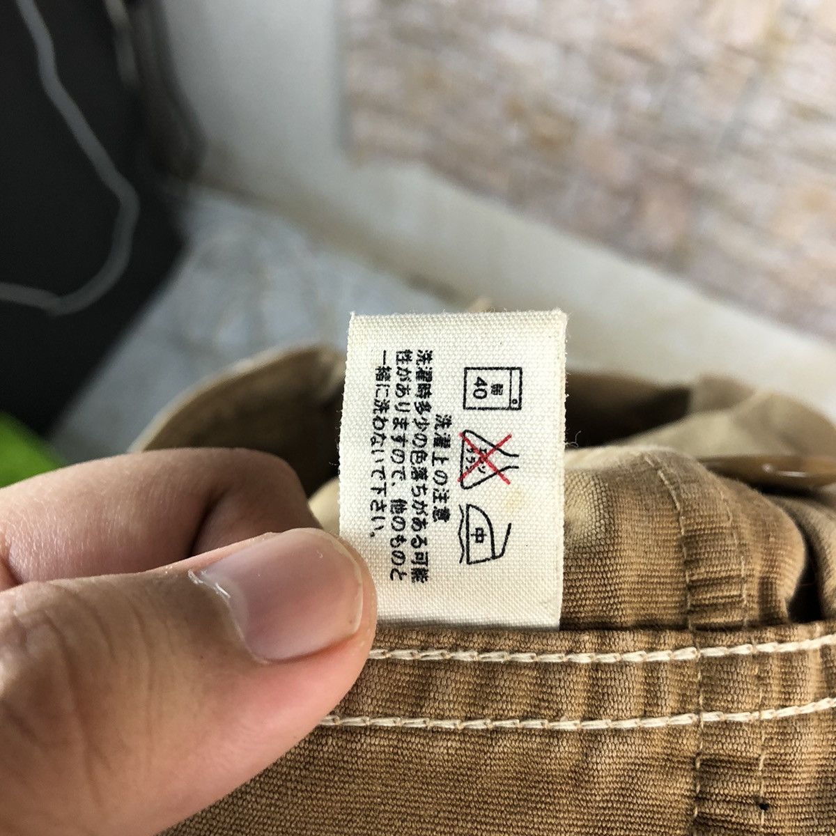 HOLLYWOOD RANCH MARKET D HRM Hollywood Ranch Market Brown ripped cargo Pants #A350 Size US 32 / EU 48 - 21 Thumbnail