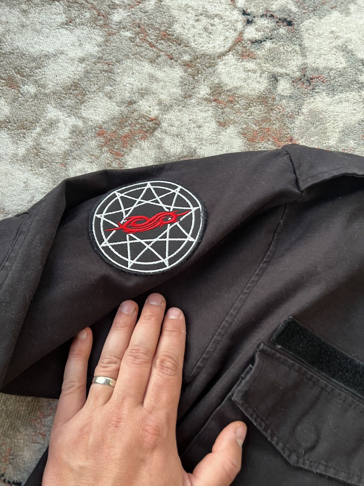Band Tees Maggot Slipknot Vintage Jacket Size US M / EU 48-50 / 2 - 6 Thumbnail