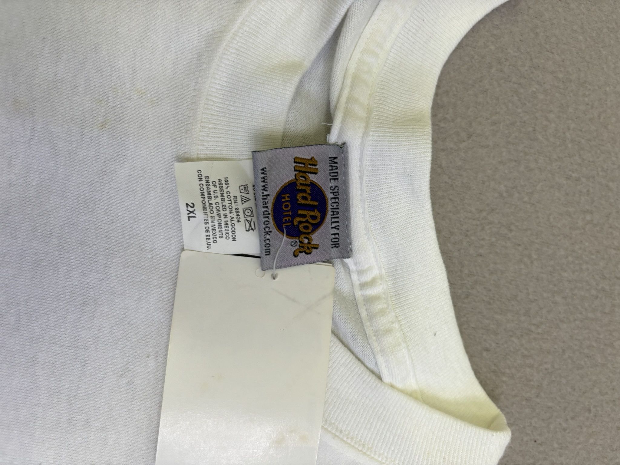 Hard Rock Cafe × Vintage Hard Rock Cafe Elvis Presley Original Tag T-shirt Size. 2XL Size US XXL / EU 58 / 5 - 19 Thumbnail