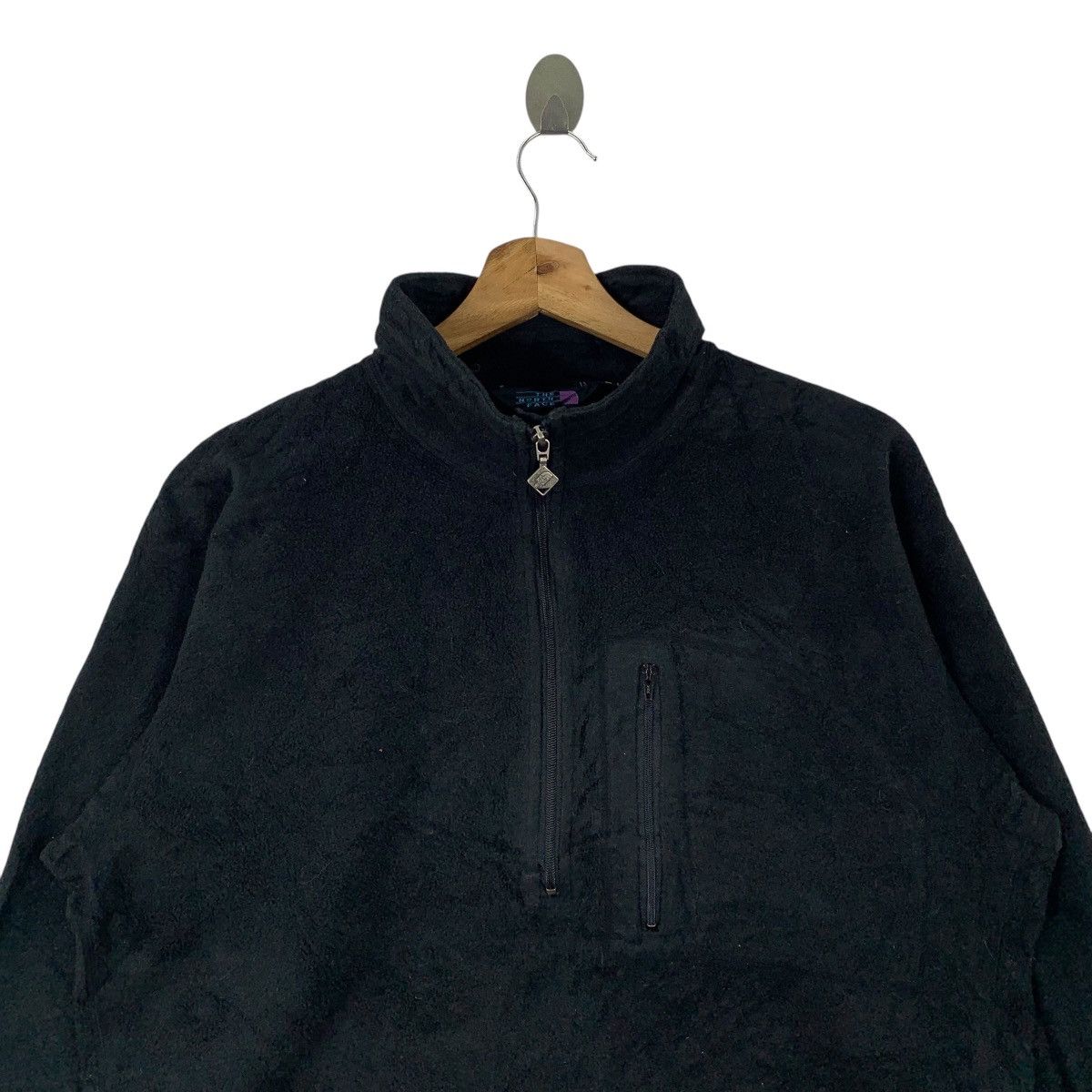 The North Face Vintage THE NORTH FACE Outdoor Fleece Half Zipper Sweatshirt Size US L / EU 52-54 / 3 - 3 Thumbnail