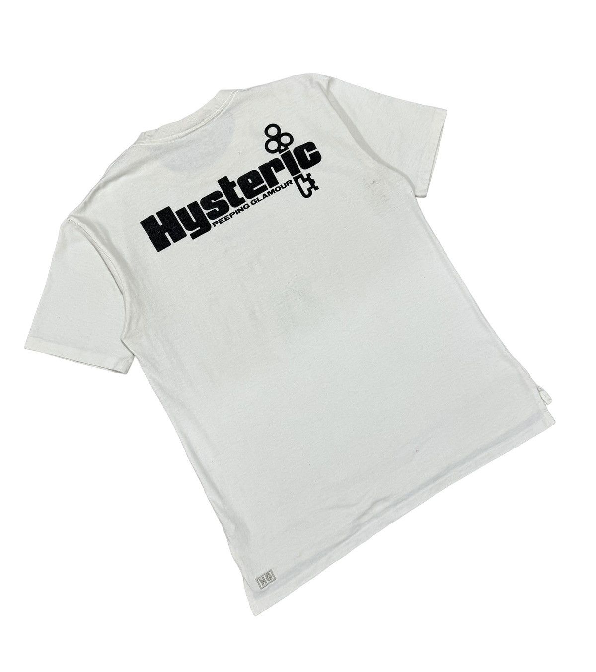 Hysteric Glamour Vtg🔥Hysteric Glamour Peeping Glamour Printed Tee Size US L / EU 52-54 / 3 - 10 Thumbnail