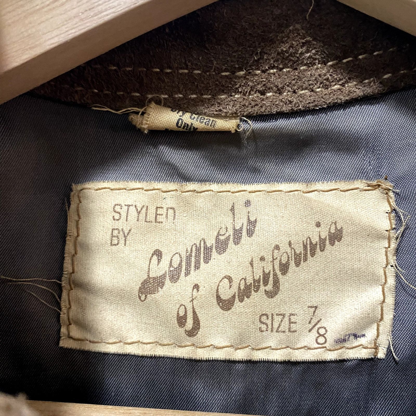 Vintage Vintage Lomeli Of California Western Cowboy Suede Jacket Size XS / US 0-2 / IT 36-38 - 4 Thumbnail