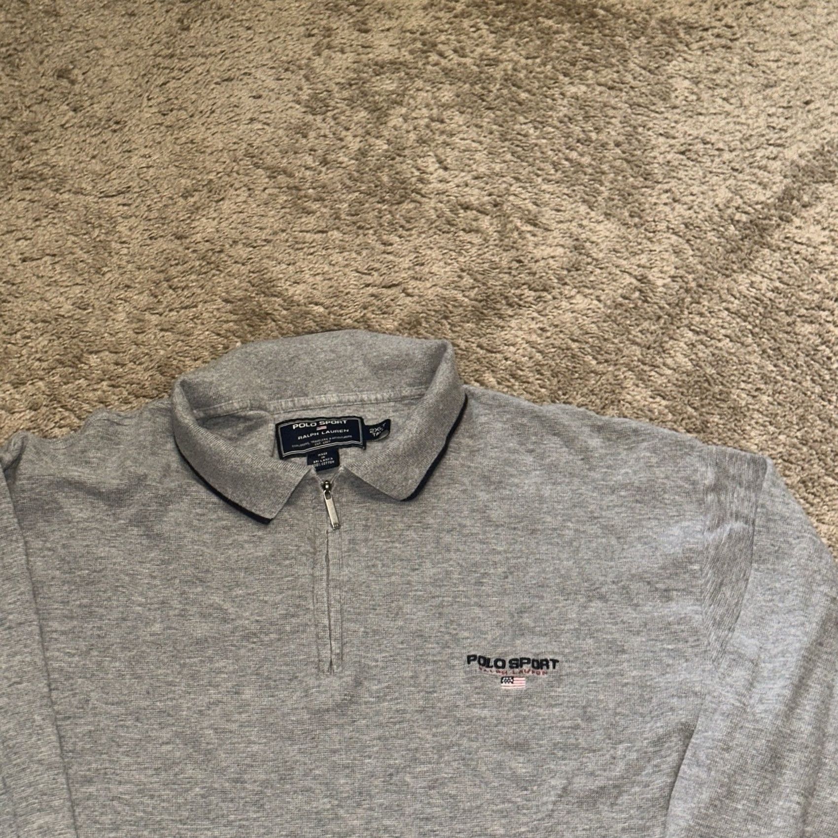 Vintage VINTAGE Polo Sport Ralph Lauren Polo Shirt Mens 2XLT USA Explorers 90s Y2K Shirt Mens Size US XXL / EU 58 / 5 - 2 Thumbnail