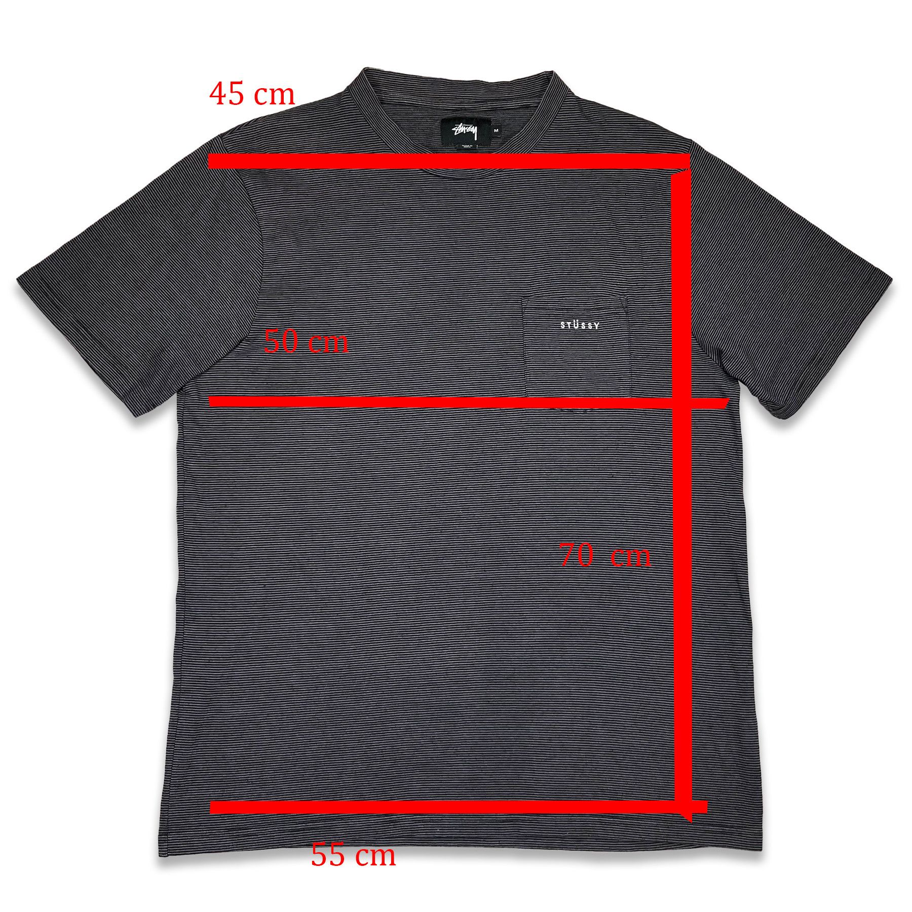 Stussy Stussy Pocket Tee • M size Size US M / EU 48-50 / 2 - 6 Thumbnail
