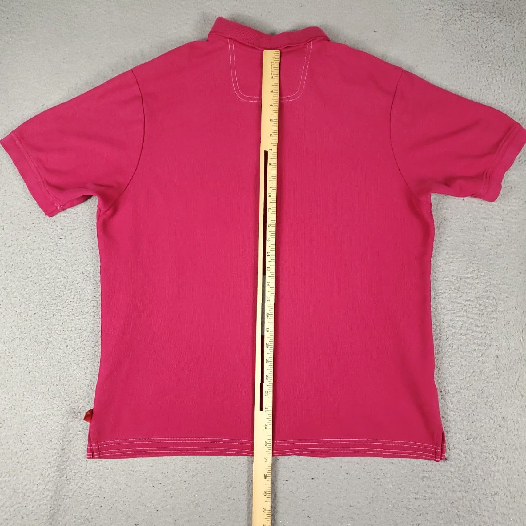 Tommy Bahama Tommy Bahama Polo Shirt Mens M Pink Magenta Marlin Logo Short Sleeve Casual Dressy Polo - 100% Cotton Blend Size US M / EU 48-50 / 2 - 4 Thumbnail