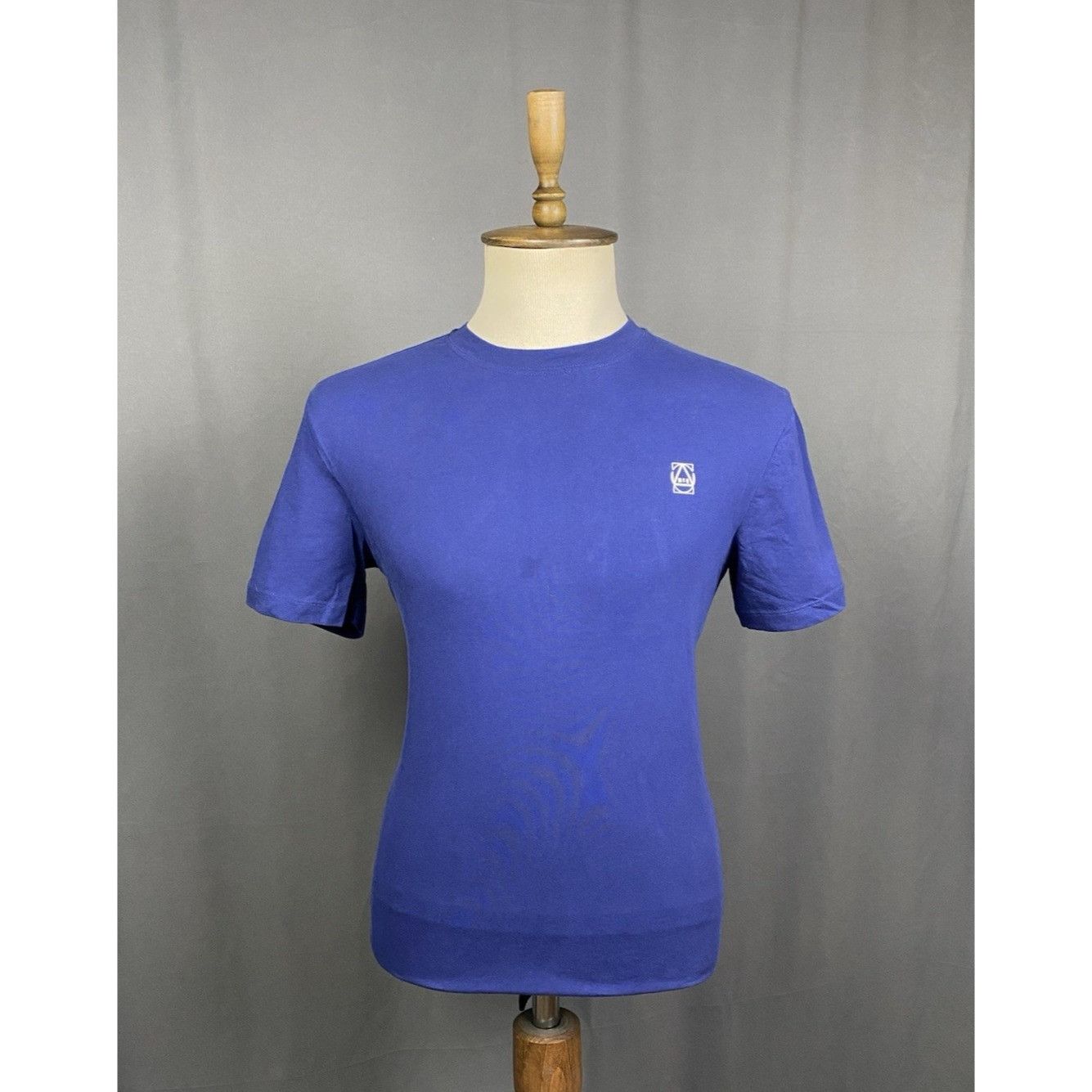 Alexander McQueen Alexander McQueen Small Logo Men's Blue T-Shirt Size L Size US L / EU 52-54 / 3 - 1 Thumbnail