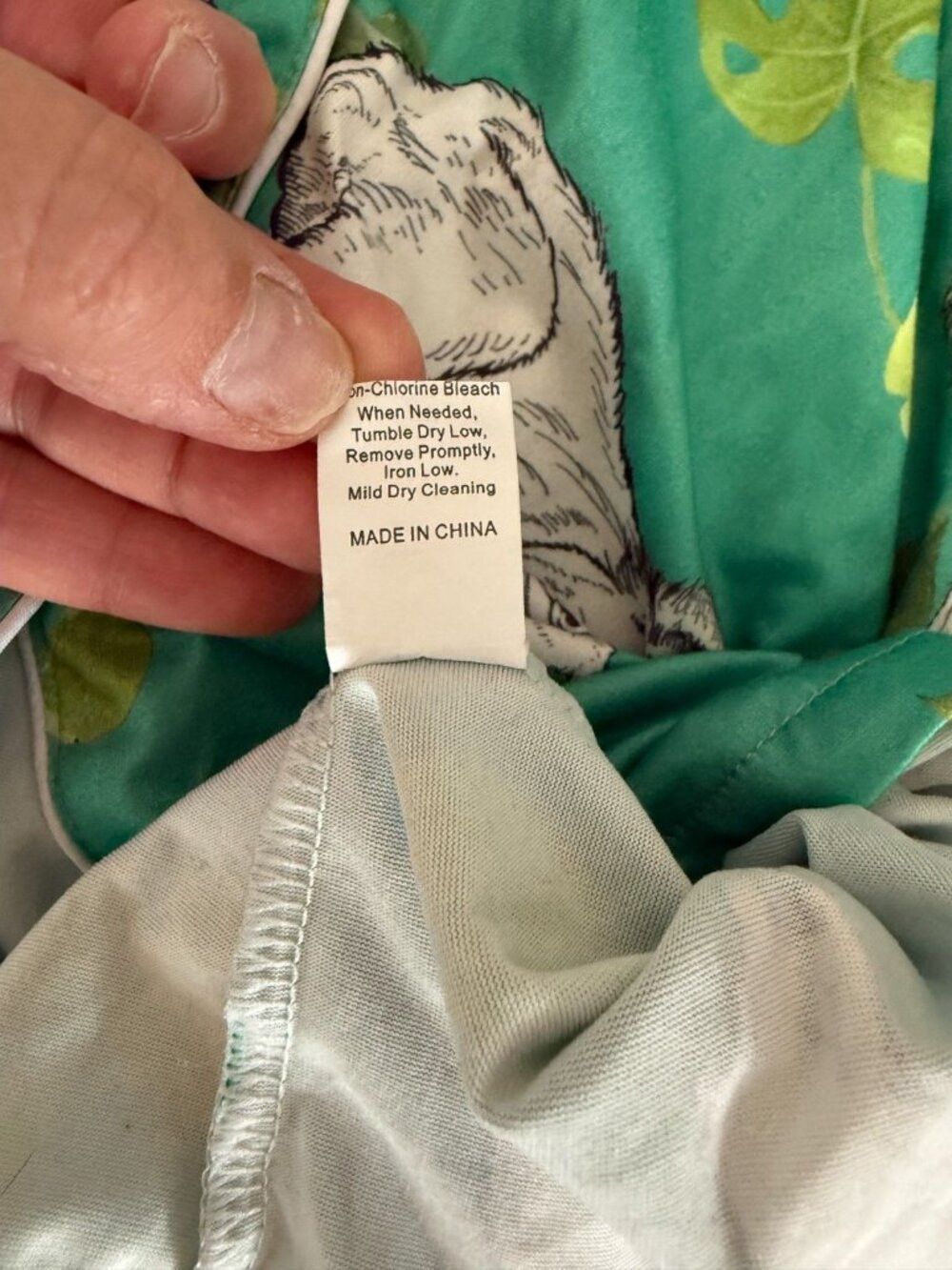 The Unbranded Brand Women’s XL Koala Pajama Set – Yellow & Green – 2 Piece Slee Size XL / US 12-14 / IT 48-50 - 6 Thumbnail