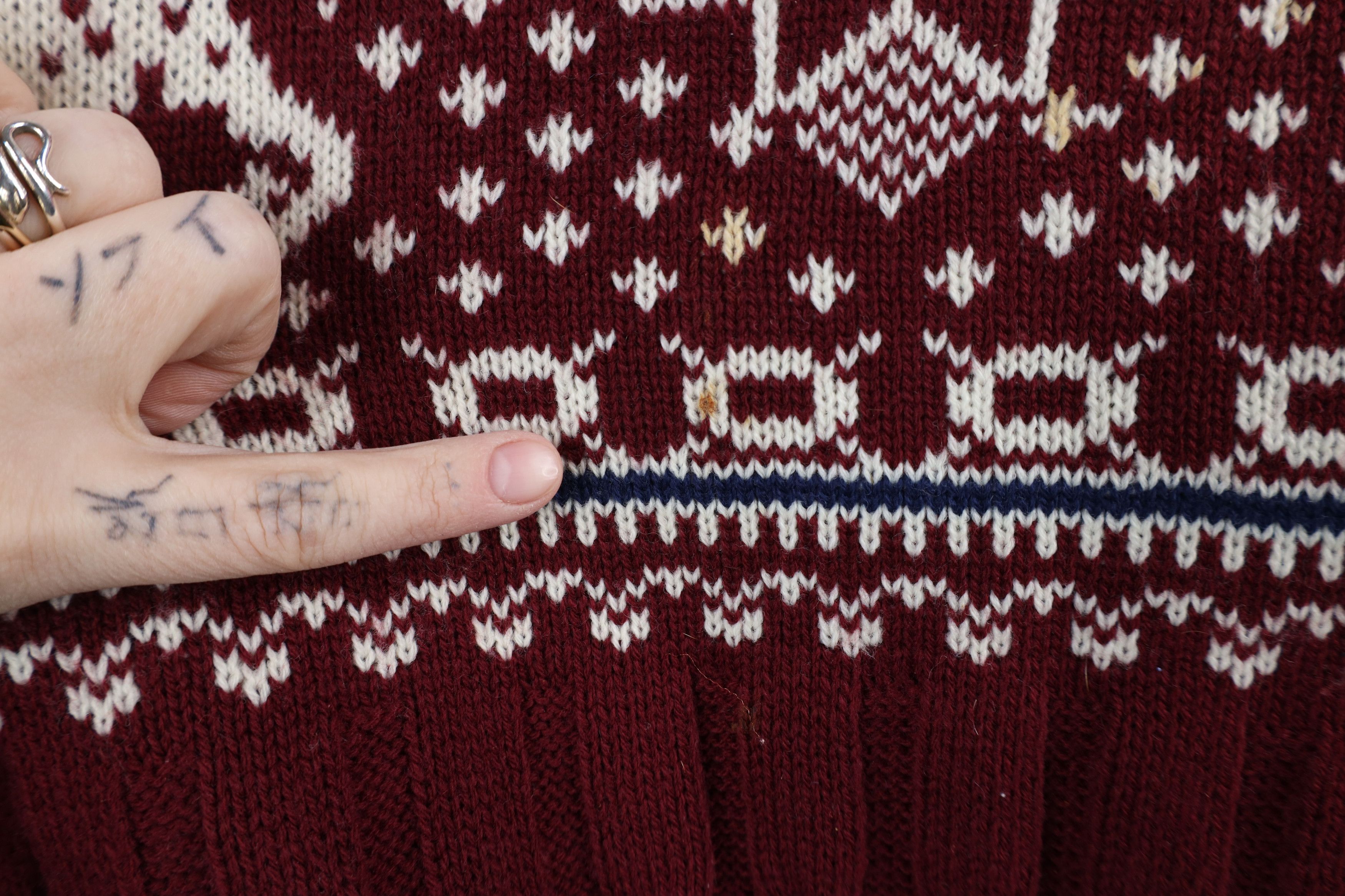 Vintage Vintage 70s Streetwear Fair Isle Reindeer Cable Knit Sweater Size US M / EU 48-50 / 2 - 5 Thumbnail
