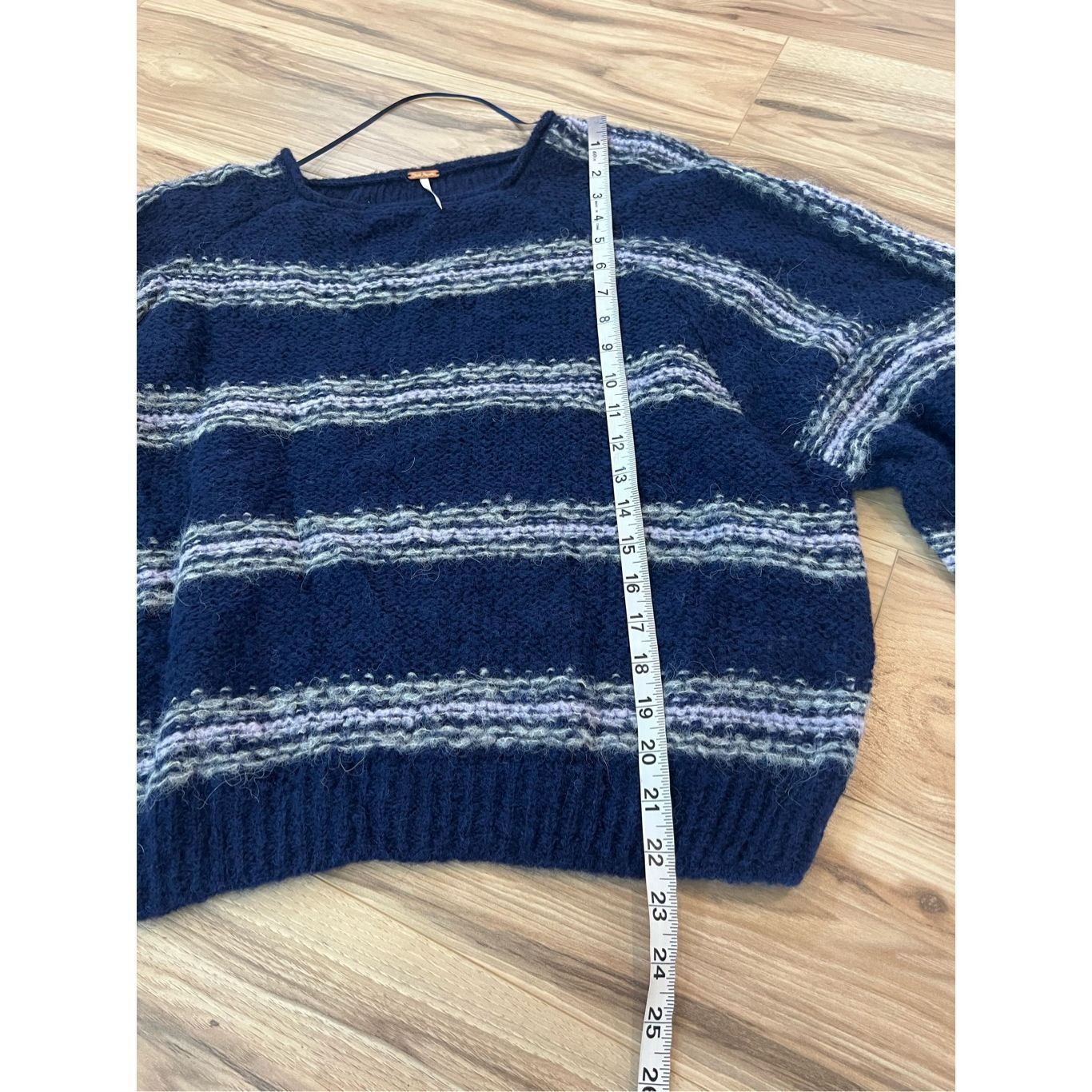 Free People Free People Hockley Stripe oversized alpaca blend Sweater sz XS Size XS / US 0-2 / IT 36-38 - 9 Thumbnail