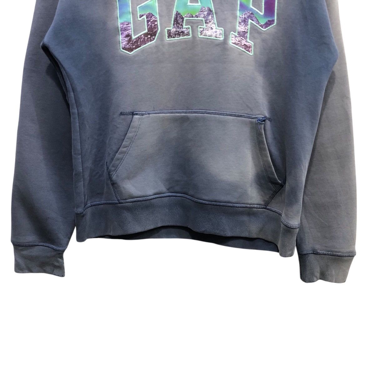 Gap × Vintage Gap acid wash hoodie logo embroidery very rare item! Size US S / EU 44-46 / 1 - 4 Thumbnail