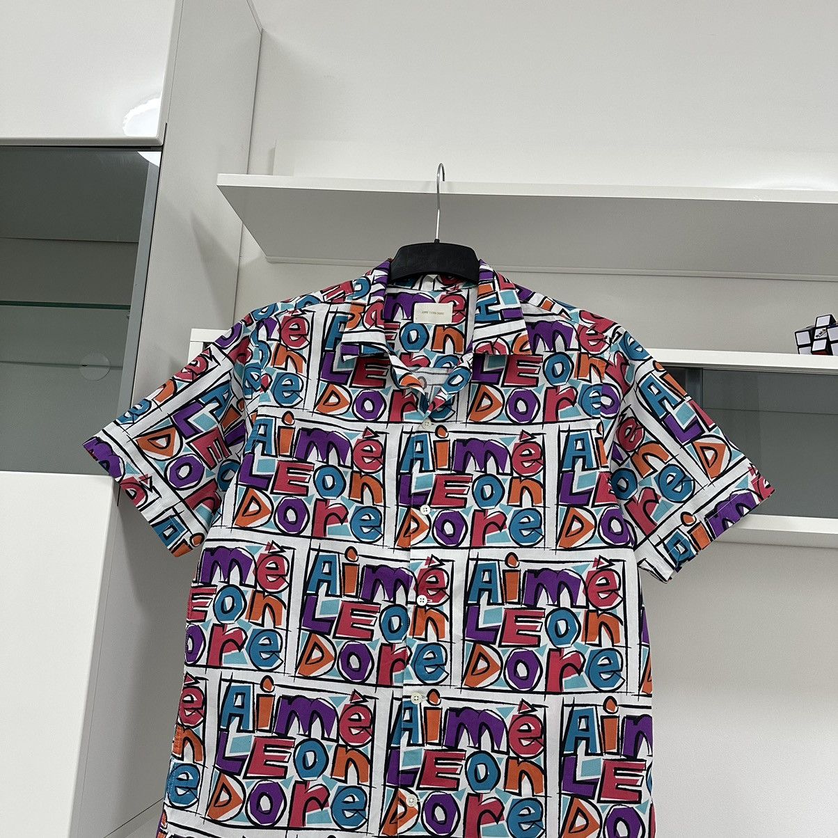 Aime Leon Dore Aime Leon Dore ss19 Crayon Print Hawaiian Shirt Size US S / EU 44-46 / 1 - 6 Thumbnail