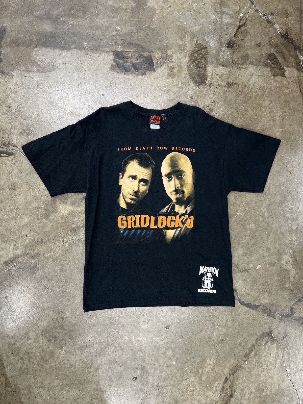 Vintage Vintage 2005 Death Row Records Gridlock'd Tupac Tee Large Size US L / EU 52-54 / 3 - 2 Thumbnail