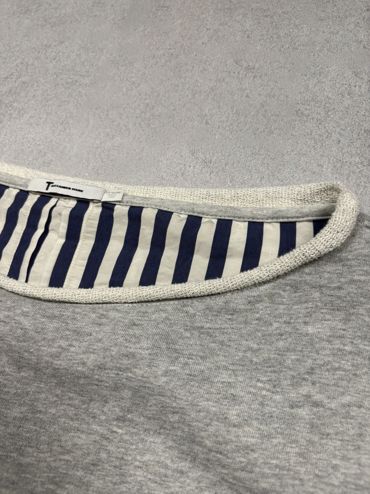 Alexander Wang Alexander Wang Boat Neck Long-sleeve Hybrid Sweatshirt Shirt Size M / US 6-8 / IT 42-44 - 8 Thumbnail