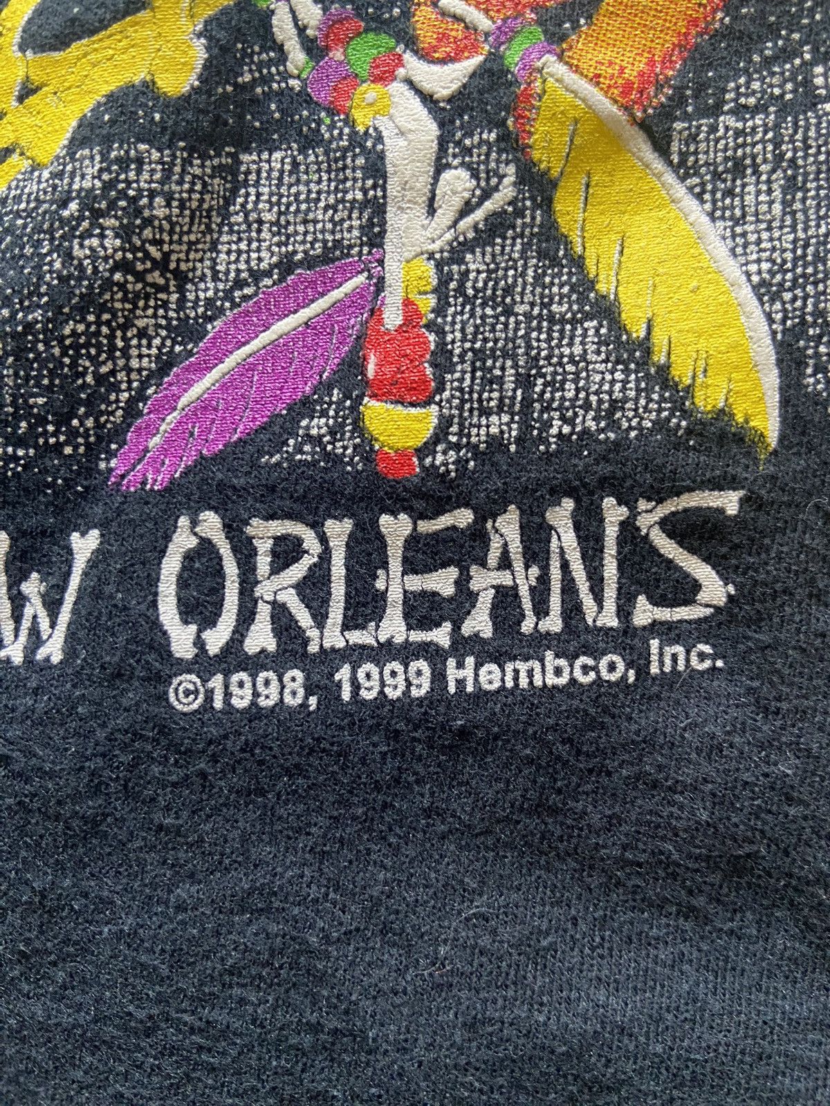 Gildan Vintage Black Marie Laveau’s House Of Voodoo Tee New Orleans Size US S / EU 44-46 / 1 - 6 Thumbnail