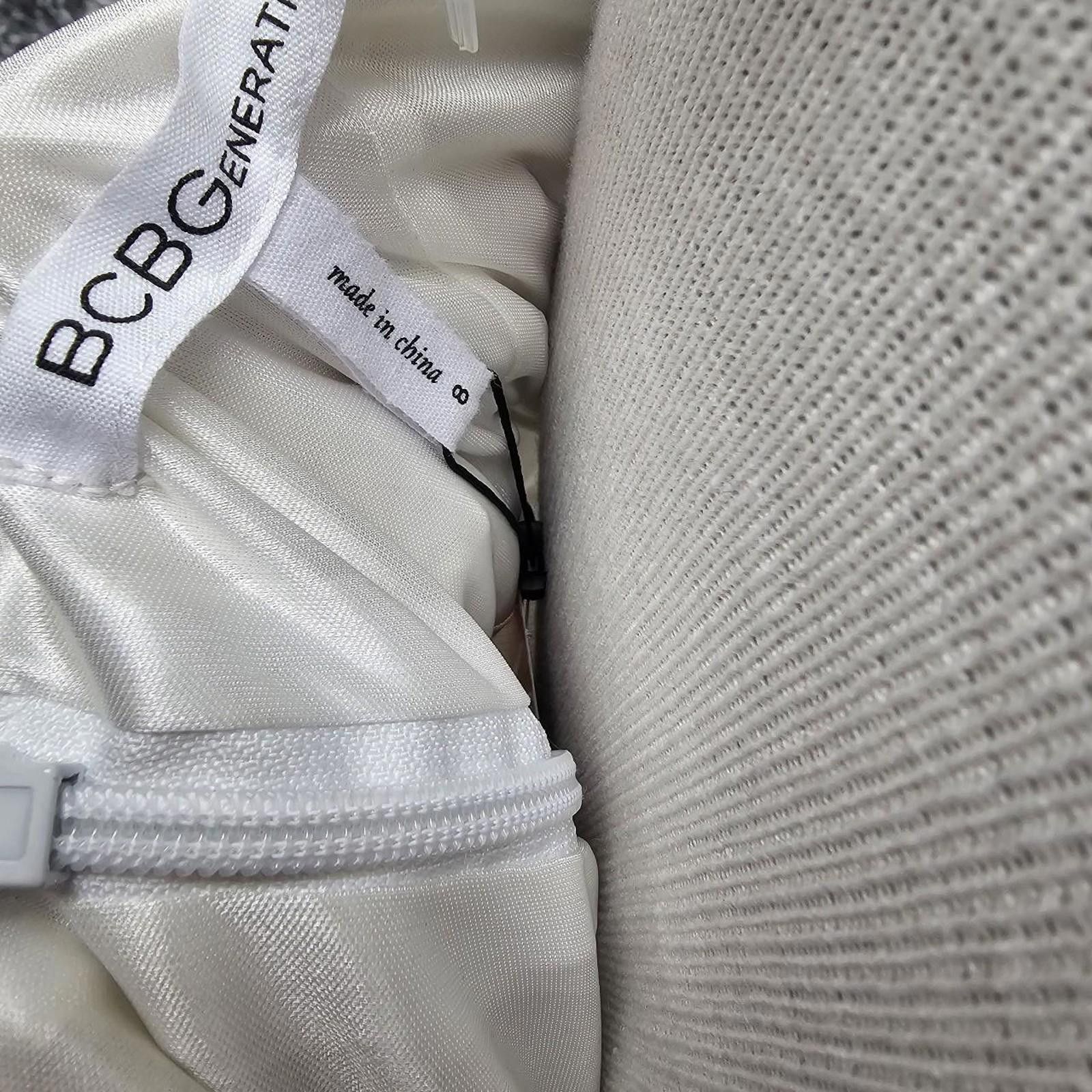 BCBGeneration BCBGeneration Women's White and Cream Ivory Dress Size M / US 6-8 / IT 42-44 - 7 Thumbnail