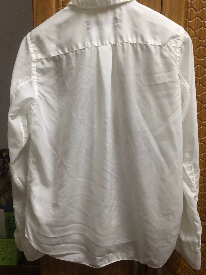 Comme des Garcons comme des garcons White ripped shirt 2503-Nextarrow Size XXS / US 00 / IT 34 - 2 Thumbnail
