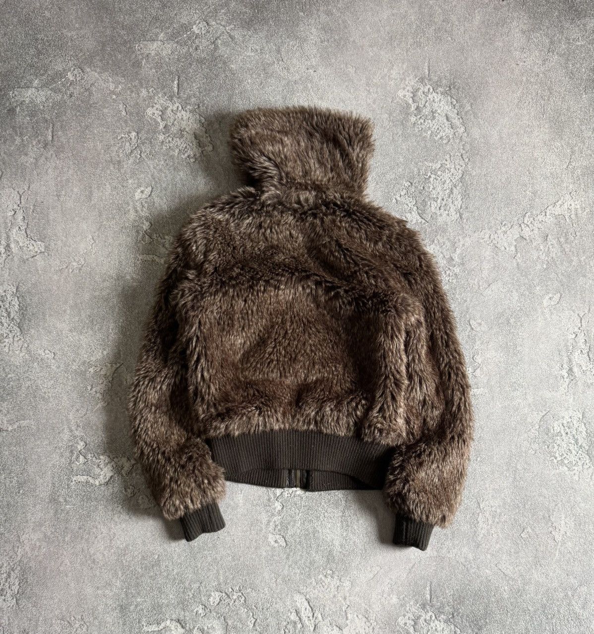 Hysteric Glamour × If Six Was Nine Rare M Faux Fur jacket bomber coat y2K Avantgarde L.G.B. 90s Size M / US 6-8 / IT 42-44 - 18 Thumbnail