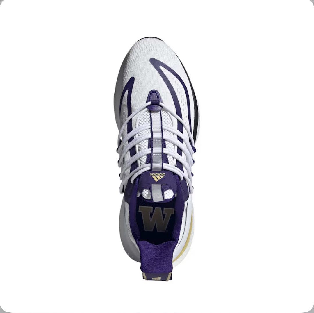 Adidas Adidas Alphaboost V1 Washington Huskies Size US 12 / EU 45 - 3 Thumbnail
